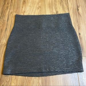 BCBG Charcoal Gray Mini Skirt Size XS